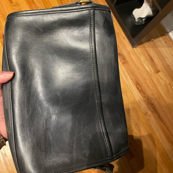 Vintage City Camera Pebbled Grain Leather 9812 Messenger Crossbody 90’s Minty - Picture 16 of 16